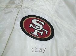 SAN FRANCISCO 49ers Vtg 90s STARTER Puffer Jacket NFL Pro Line Pullover Mens 2XL