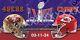 SAN FRANCISO 49ERS VS. KANSAS CITY CHIEFS SUPER BOWL LVIII 96 x 48 VINYL BANNER