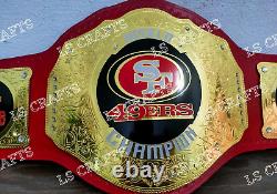 SF 49ERS Championship Belt Adult Size 2mm Brass