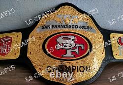 SF 49ERS Championship Belt Adult Size 4mm Zinc