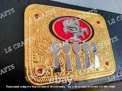 SF 49ERS Championship Belt Adult Size 4mm Zinc