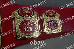 SF 49ERS Championship Belt Adult Size 4mm Zinc