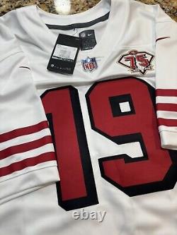 SF 49ers 2XL Deebo Samuel Nike Limited Vapor 75th Jersey XXL NEW AUTHENTIC