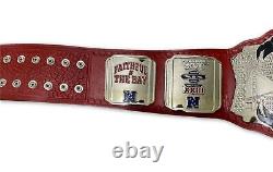 SF San Francisco 49ERS NFL Championship Belt Adult Size 2mm Brass