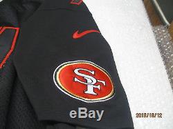 SIGNED Colin Kaepernick Black Jersey XL San Francisco 49ers Hot! NEW WITH TAGS