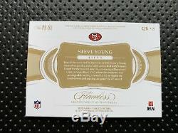 STEVE YOUNG 2018 Flawless PRIME Patch Autographs Auto #1/3! Ssp 49ers HOF