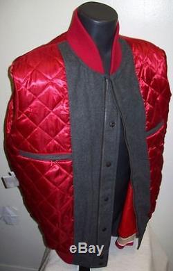 San Francisco 49ERS Super Bowl Championship Wool & Leather Jacket M L XL 2X