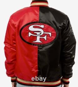 San Francisco 49ERS limited release Starter Black Label edition satin jacket
