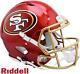 San Francisco 49Ers Unsigned FLASH Alternate Revolution Auth Football Helmet