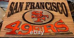 San Francisco 49ers #1/100 Limited Edition Plaque