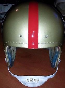 San Francisco 49ers 1965 Logo Vintage Wilson Football Men's Helmet(7 1/4) OLD
