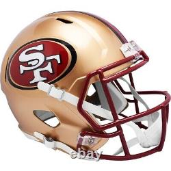San Francisco 49ers 1996-2008 Throwback SPEED Replica Full Size Football Helmet
