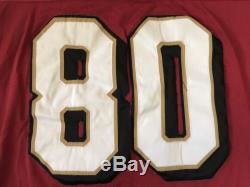 San Francisco 49ers 1996 Jerry Rice ProLine 50th Anniversary Game Cut Jersey