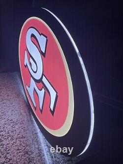 San Francisco 49ers 2ft X 3ft LED Neon Sign, Man Cave, Sports Bar, She Shed
