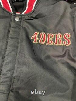 San Francisco 49ers 5 Time Commemorative Reversible Wool Nylon Jacket- JH Desgin