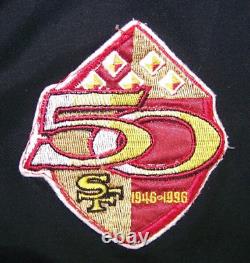 San Francisco 49ers 50th Anvrsry Pullover Sweater Reebok NFL ProLine Sz LRG VNTG