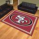 San Francisco 49ers 8' X 10' Decorative Ultra Plush Carpet Area Rug
