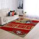 San Francisco 49ers Area Rug Bedroom Floor Mat Anti-Slip Door Mat Carpet Decor