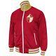 San Francisco 49ers Authentic Mitchell and Ness NFL Preseason Warm Up Jacket XL