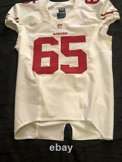San Francisco 49ers Authentic Nike Pro Cut Team Issued Jersey