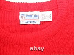 San Francisco 49ers Authentic Proline by Cliff Engle NFL Football Sweater XL SF