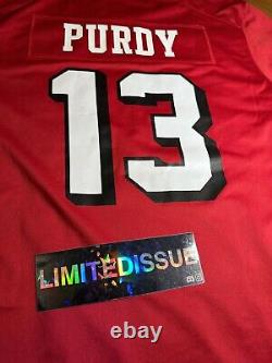 San Francisco 49ers Brock Purdy #13 Nike Scarlet Alternate Player Game Jersey XL