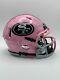 San Francisco 49ers CUSTOM Arctic Pink Camo Hydro-Dipped Mini Football Helmet