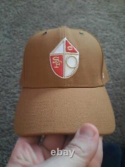 San Francisco 49ers Carhartt NFL Hat'47 Brown / Khaki RARE