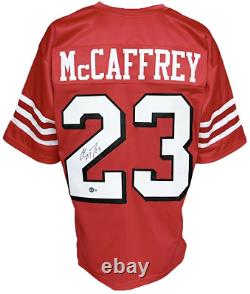 San Francisco 49ers Christian McCaffrey Autographed Pro Style Jersey BAS Auth