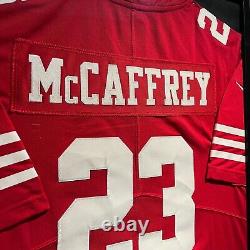 San Francisco 49ers Christian McCaffrey Jersey Framed, Christian McCaffrey Shirt