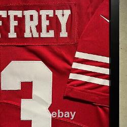 San Francisco 49ers Christian McCaffrey Jersey Framed, Christian McCaffrey Shirt