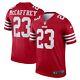 San Francisco 49ers Christian McCaffrey Nike Scarlet Official NFL Legend Jersey