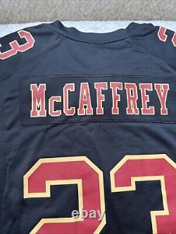 San Francisco 49ers Christian McCaffrey Nike Super Bowl LVIII Black Jersey L-NWT