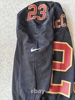 San Francisco 49ers Christian McCaffrey Nike Super Bowl LVIII Black Jersey L-NWT