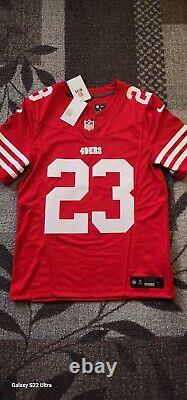 San Francisco 49ers Christian McCaffrey Nike Vapor F. U. Z. E Limited Jersey