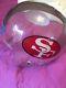 San Francisco 49ers Clear Shell Football Helmet