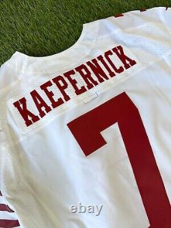 San Francisco 49ers Colin Kaepernick Team Issued QB Cut NFL Football Jersey 42