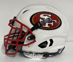 San Francisco 49ers Custom Full Size Authentic Schutt Vengeanc Football Helmet