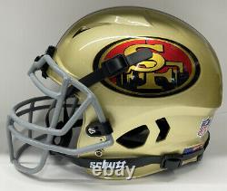 San Francisco 49ers Custom Full Size Authentic Schutt Vengeanc Football Helmet