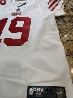 San Francisco 49ers Deebo Samuel Nike Vapor Elite Jersey- Size 44