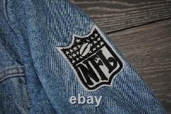 San Francisco 49ers Denim Jacket Embroidered Records/player Names 1990s Campri L