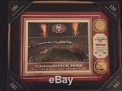 San Francisco 49ers Double Coin Candlestick Park Season Game The Highland Mint