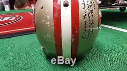 San Francisco 49ers Earl Cooper Game Used Helmet First Td In 49ers Super Bowl