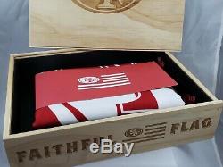 San Francisco 49ers Faithful Flag Season Ticket Holders Gift NEW IN BOX NINERS