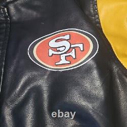 San Francisco 49ers Faux Jacket Large