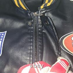 San Francisco 49ers Faux Jacket Large