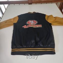 San Francisco 49ers Faux Jacket Large