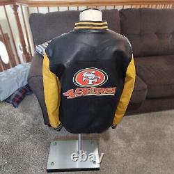 San Francisco 49ers Faux Jacket Large