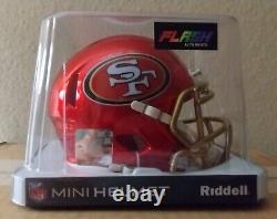 San Francisco 49ers Flash Speed Mini Helmet DISCONTINUED SOLD OUT