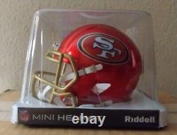 San Francisco 49ers Flash Speed Mini Helmet DISCONTINUED SOLD OUT